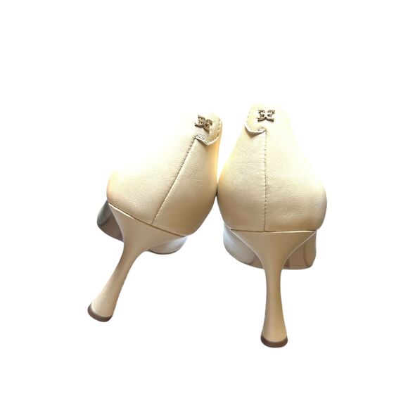 SAM EDELMAN Hilton‎ Ecru Leather Pumps Sz 9.5 - Picture 4 of 8
